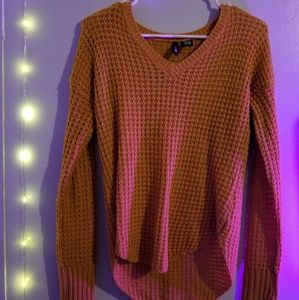 Yellow Knit Sweater